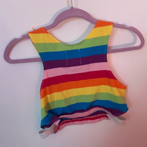 Unit Rainbow Iggy Crop top - Picture 5 of 6